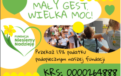 Prośba o 1.5% podatku